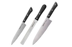 Набор кухонных ножей Самура Samura Harakiri SHR-0230B универсальный, поварской, профессион