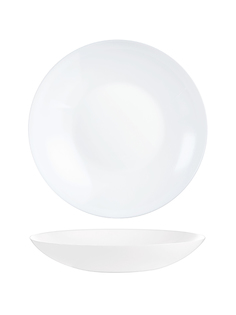 Тарелка глубокая ARCOROC Evolutions White стекло 26 см белый