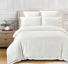 Постельное белье Cleo "Organic Cotton" с простыней на резинке арт: OC-001