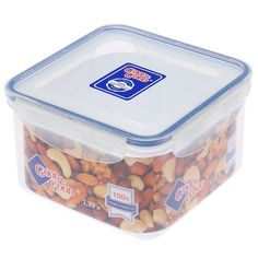 Контейнер пищевой 1,25 л с герметичной крышкой No Brand