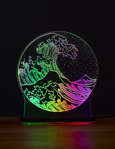 3D светильник MotionLamps Волна 21х20 FM-014