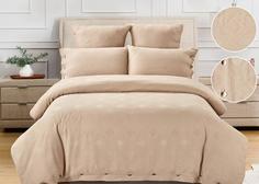 Постельное белье Cleo "Organic Cotton" с простыней на резинке арт: OC-002
