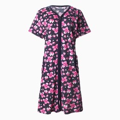 Халат женский Ohana market 9704552 разноцветный 60 RU