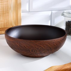 Миска для Борща"Вьюнок", 0,8 л, 5,5 х 17,5 х 17,5 см No Brand