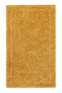 Ковер Alize Stoned, горчичный, Турция, палас на пол 80x150 см, хлопок