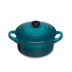 Керамический кокот, LE CREUSET, 0,25 л,10 см, керамика,бирюзовый