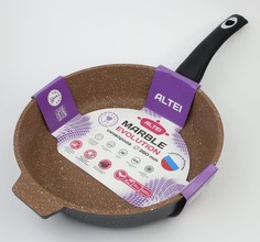 Сковорода АЛТЕЙ 260 мм АП Marble evolution brown 02-2631-200 Altei