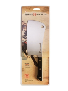Кухонный топорик Самура Харакири Harakiri SHR-0040B Samura