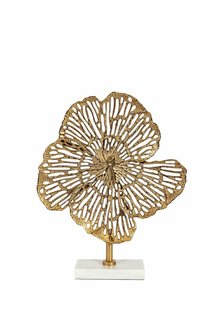 Статуэтка Flower Индия золотистый VN0185 No Brand