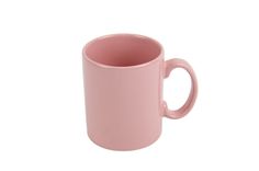 Кружка Еdessa керамическая 320 мл, розовая, цилиндр Edessa