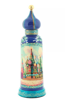 Футляр для бутылки посадский "Москва" башня 18404, 0,5 л. NO Name