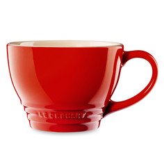 Кружка для капучино, LE CREUSET, Cerise, 0,4 л, керамика, красный