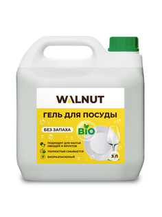 Гель для мытья посуды Walnut 3 л