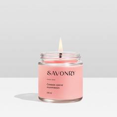 Свеча ароматическая Богатство Аромата Глинтвейн, соевая, 100 мл Savonry