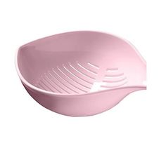 Дуршлаг пластиковый с ручкой, Curver ESSENTIALS 241935 розовый, 1 шт.