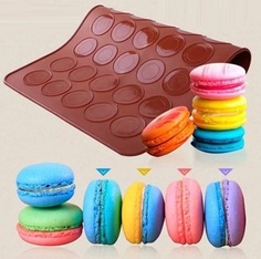 Силиконовый коврик Макарун на 30 ячеек Bakery Line