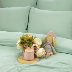 Постельное белье Cleo Pastel Symphony, наволочки 70х70 1.5 спальное