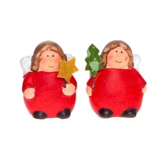 Фигурка декоративная "Ангел", Н 7 см, 2в., (блок 16 шт.) 587765 No Brand