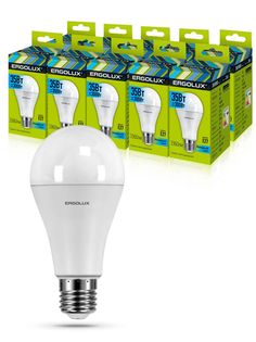 Набор из 10 светодиодных лампочек Ergolux LED 35W 4500K E27 10-14231