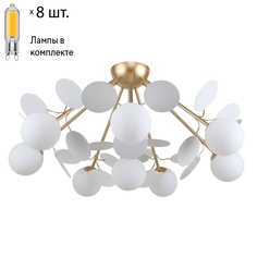 Потолочная люстра с лампочками от Lustrof Блис 2771-519444