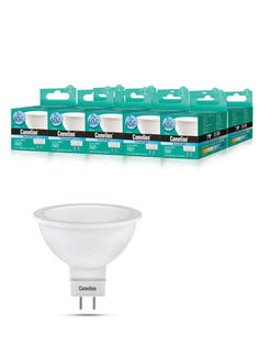Набор из 10 светодиодных лампочек Camelion LED 7W 4500K GU5.3 10-11657 Camelion