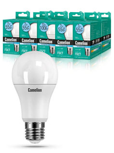 Набор из 10 светодиодных лампочек Camelion LED 7W 4500K E27 10-11254 Camelion