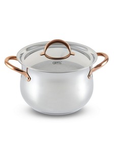 Кастрюля Gipfel Absolute 2755 7,7 л серебристый