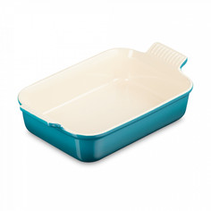 Форма для запекания Le Creuset Heritage Deep Teal 2,4 л, керамика бирюзовый