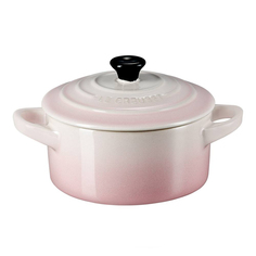 Кокотница с крышкой 10 см, 200мл, светло-розовая Le Creuset