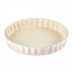 Форма для выпечки рифленая Le Creuset 28 см керамика розовый