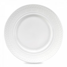 Тарелка суповая WEDGWOOD Intaglio 23 см костяной фарфор, белый