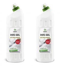 Чистящий гель Grass Dos Gel Дезинфицирующий 1000 мл, 2 упаковки