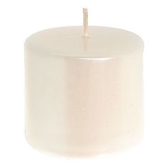 Свеча Mercury Deco lucid 8x7 см жемчуг