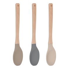Ложка кулинарная Baroness Kitchen Woodlook силикон в ассортименте (цвет по наличию)