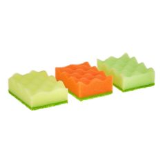 Губки Hitt Mojito для посуды поролон 3 шт