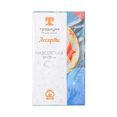 Наволочка с клапаном Традиция бязь размер 50x70