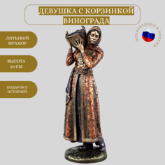 Фигурка декоративная Vernissage of History Девушка с корзиной винограда