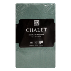 Простыня Chalet полутораспальная трикотаж No Brand
