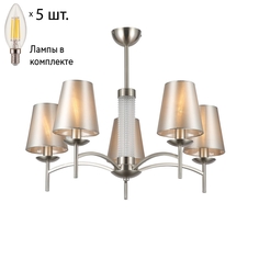 Потолочная люстра с лампочками F-promo Velum 2906-5P+Lamps E14 Свеча