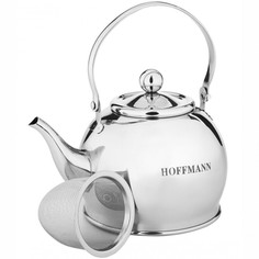 Чайник из нержавеющей стали Hoffmann 1 литр Hoffmann с сеткой