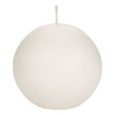 Свеча Mercury Deco Glossy sphere 10 см айвори