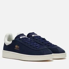 Мужские кроссовки Lacoste Baseshot Premium Leather, цвет синий, размер 44.5 EU