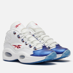 Мужские кроссовки Reebok Question Mid, цвет белый, размер 43 EU
