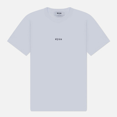Женская футболка MSGM Mini Brush Stroke, цвет белый, размер XS