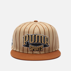 Кепка Puma Hometown Heroes Flat Brim, цвет бежевый