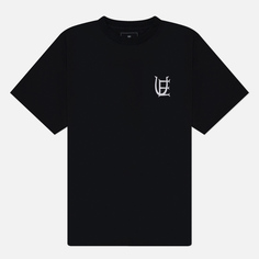 Мужская футболка uniform experiment Authentic Logo Wide, цвет чёрный, размер M