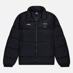 Мужской пуховик F.C. Real Bristol Stand Collar Down, цвет чёрный, размер S