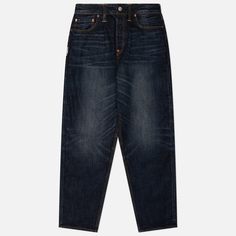 Мужские джинсы Evisu Evergreen Inari Mask Printed Denim, цвет синий, размер 34