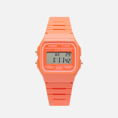 Наручные часы CASIO Collection F-91WC-4A2, цвет оранжевый