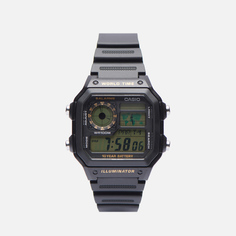 Наручные часы CASIO Collection AE-1200WH-1B, цвет чёрный